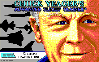 Splash screen from CHUCK YEAGER'S ADVANCED FLIGHT TRAINER(12KB)