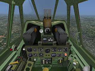 A6M2b cockpit from museum model